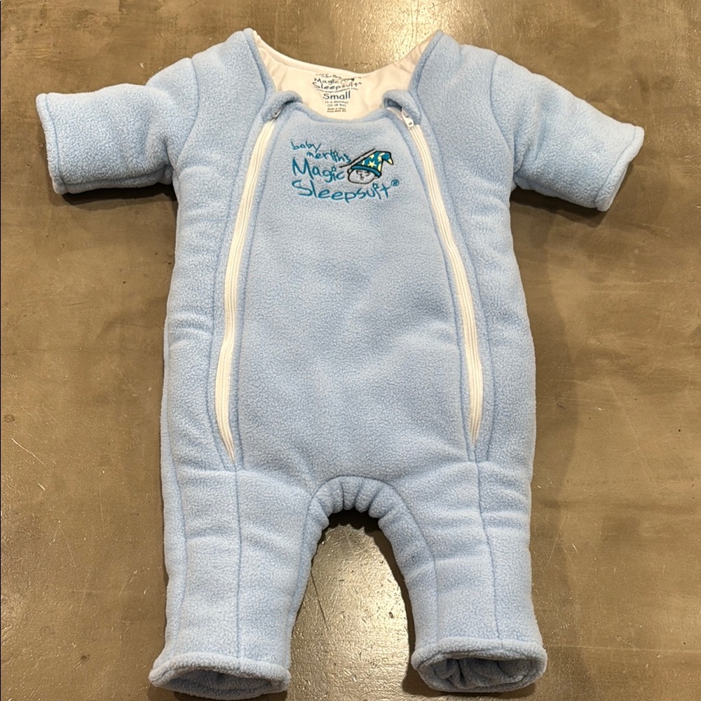 Baby Blue Magic Sleepsuit by